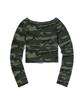 Seuweideu Pattern Crop Tee [Camo]