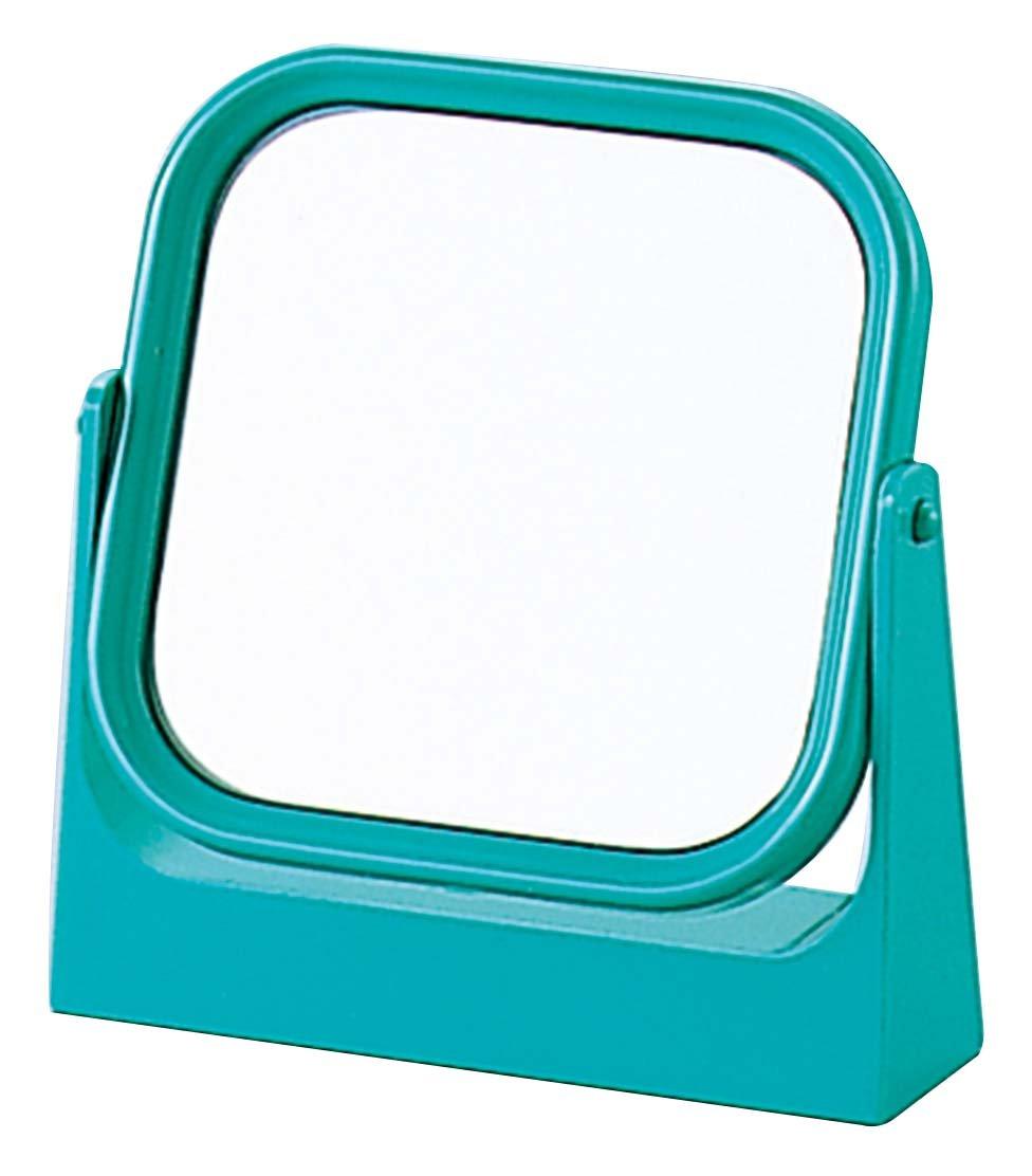 

Yamamura Mini Lady Square Stand Mirror Green M-216
