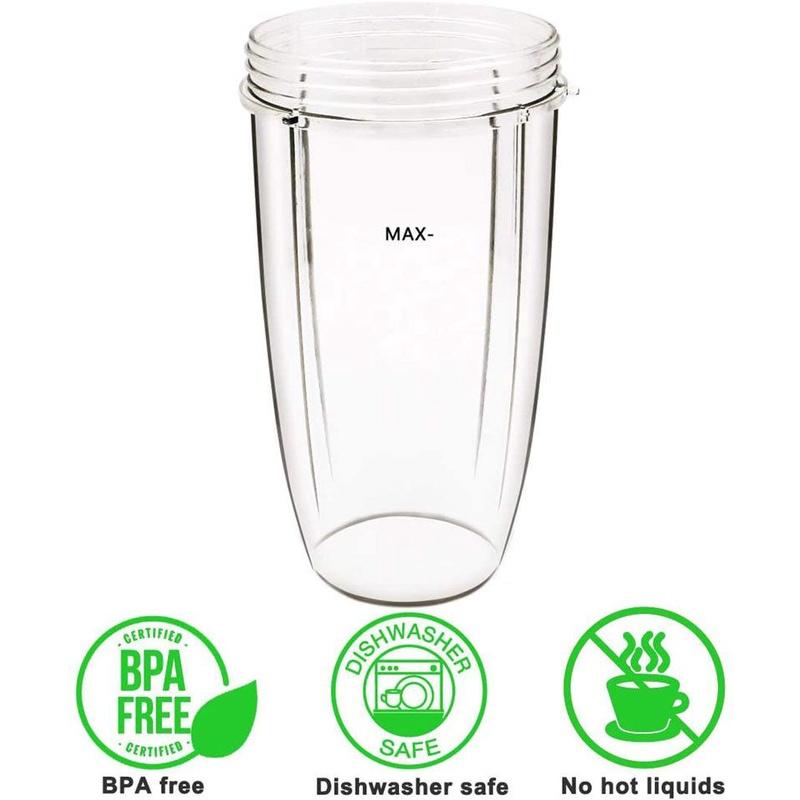 Small Spare Nutribullet Cup 1824320z Mug Replacement Fits Nutribullet 900600w