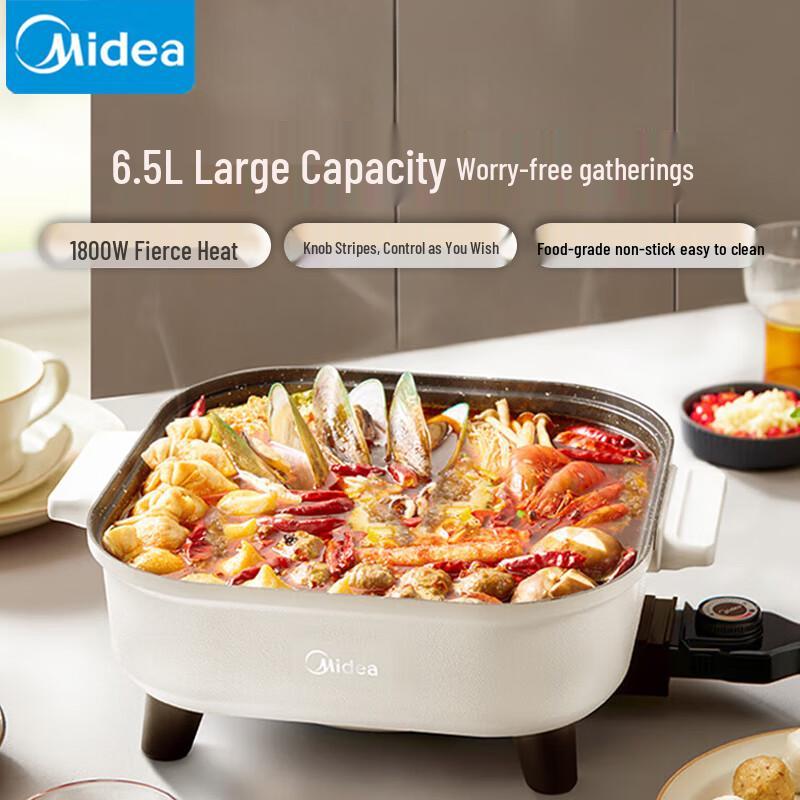 

Midea 6.5L Multi-function Electric Hot Pot and Stir Fryer