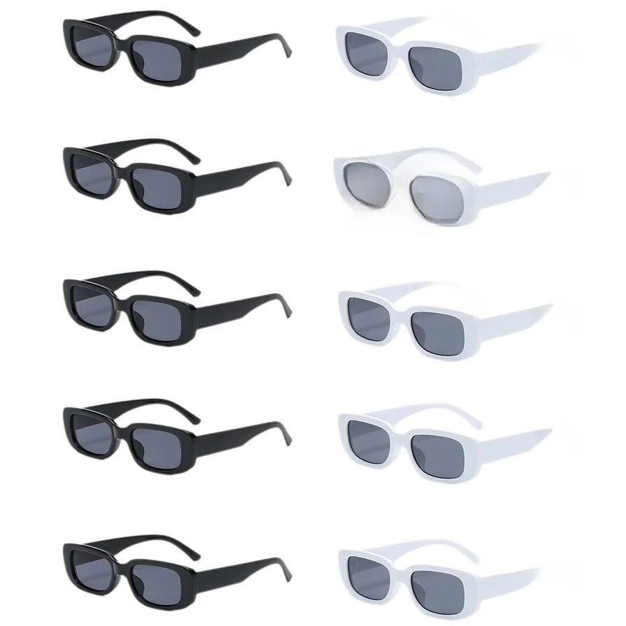 10PC Fashion Summer Sunglasses Aesthetic Summer Shades Eyeglasses For Men