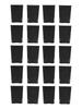 Plastic Square Plant Pots for Balcony and Patio with Efficient Drainage and Stackable Construction for Organized Storage