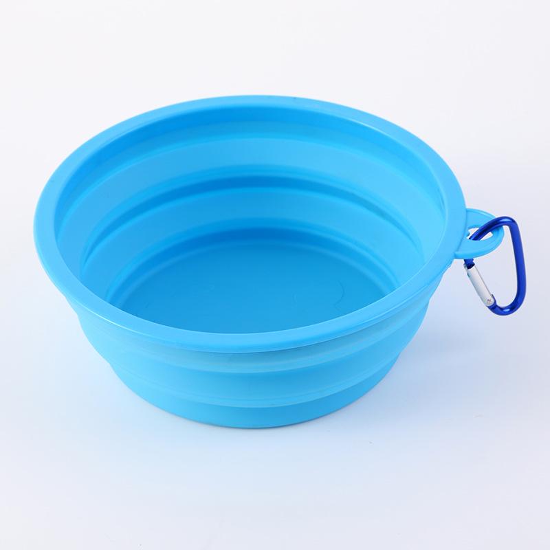 Folding TPE Pet Travel Bowl - Portable Water Bowl for Dogs & Cats