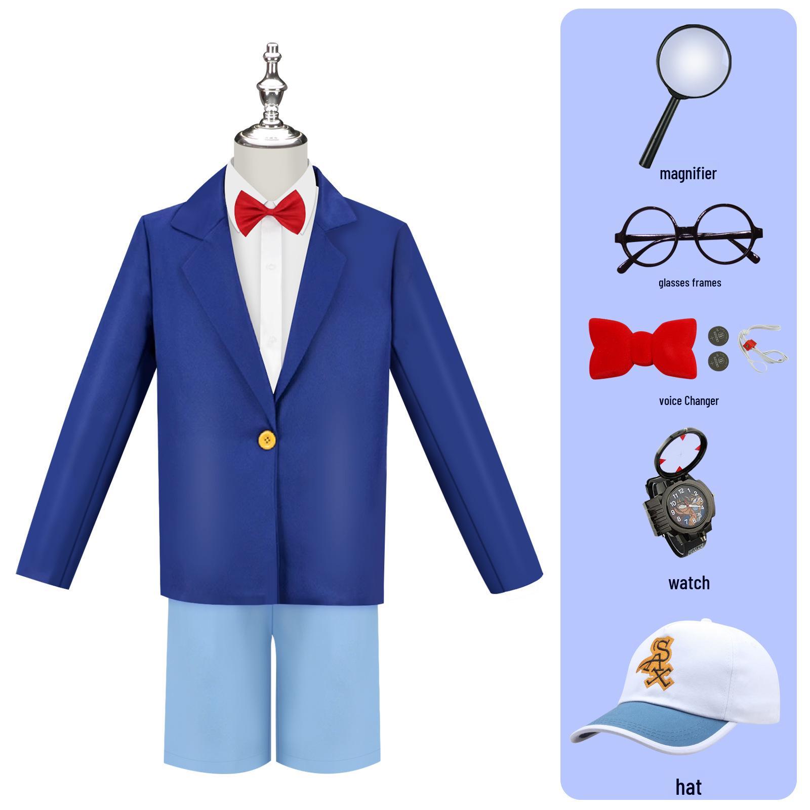 

Xingmanyuan Detective Conan Kid & Adult Cosplay Costume Set Available Children s 120