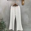 C S In The Room Women aChu fleeCe baSiC bandIng bootCut pantS 4 ColorS