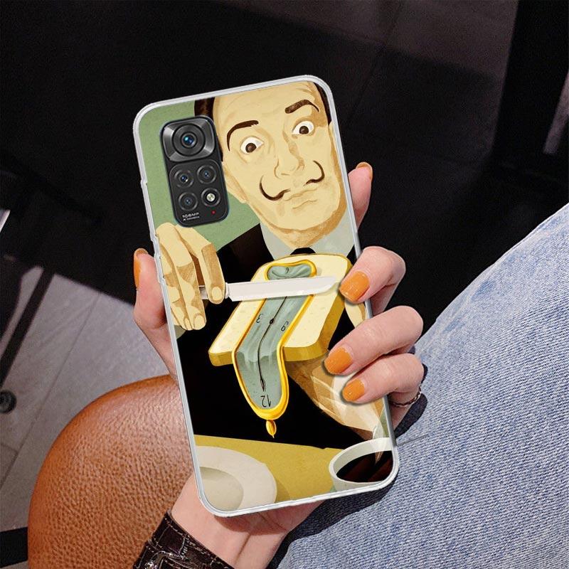 Salvador Dali Art Phnoe Case for Phnoe Case for Xiaomi Redmi Note 15 14 14S 13 Pro Plus 12 12S 11S 11E 10S 10 11T 5G Unique Cove