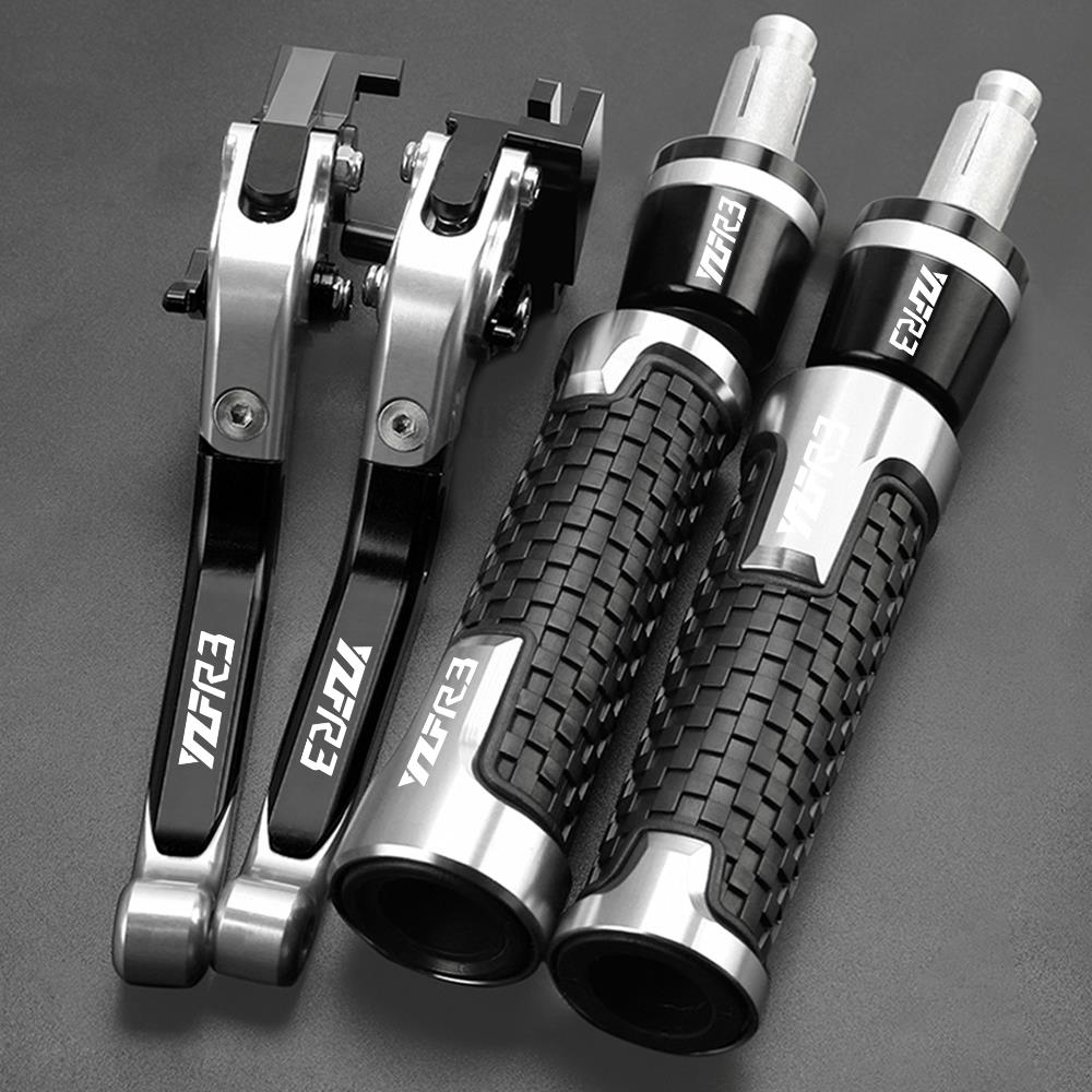 Accessori Moto Leve Freno Frizione Regolabili Estremità Manubrio Per YAMAHA YZFR3 YZF R3 2015 2016 2017