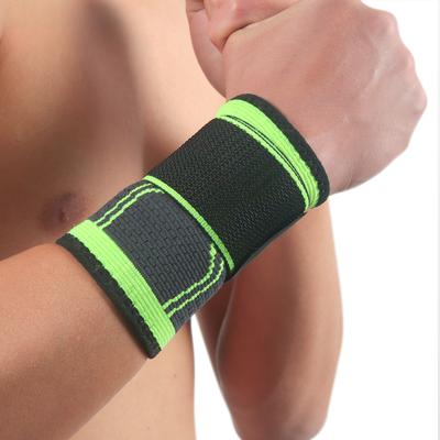 1PC 3D Pressurized Fitness WristBand  Gym Powerlifting Wrist Support Brace Sleeve Bandage Hand Wraps