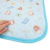 Marushin Curious George Banana Sky Cooling Mattress Pad for Summer, Character Design for Boys and Girls, 4765038600