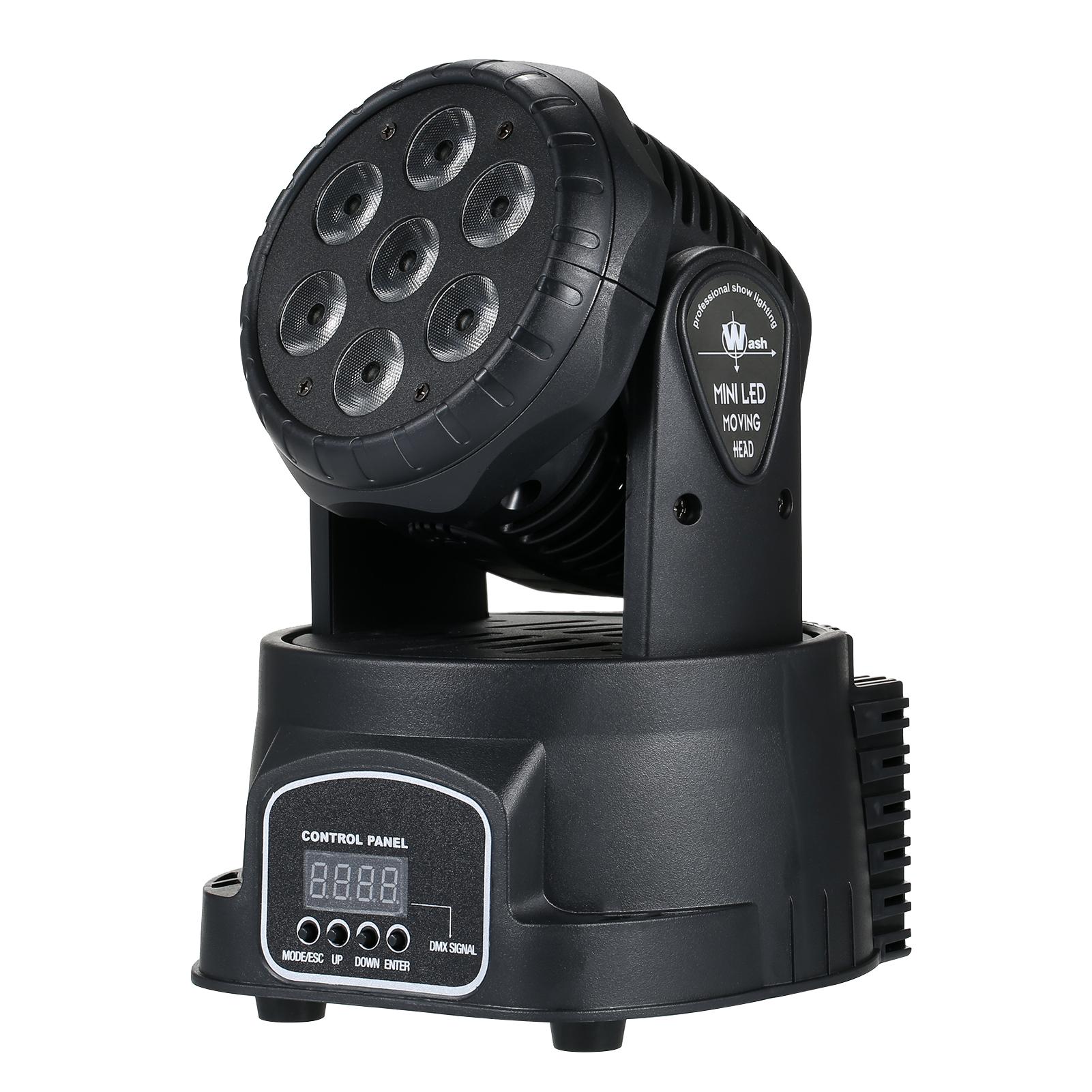 

C110V-220V 150W 9/14CH RGBW сценический светильник с подвижной головкой, светильник с номинальной лампой, поддерживаемый DMX512/