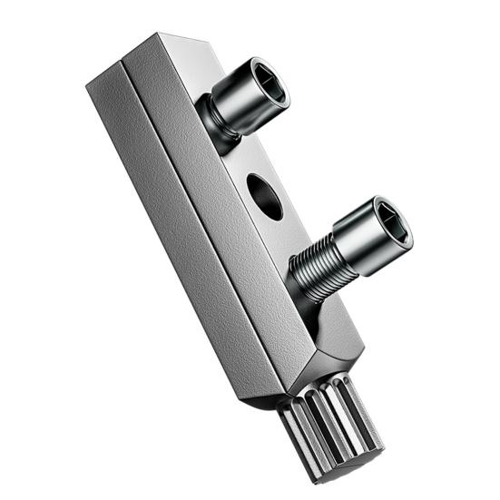 Broken Screw Extractor with Wrench Heavy Duty Metal Stripping Screws Remover Universal 1/2 3/4-Inch Faucet Angle Valve Wire Removal Tool