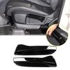 Glossy Black Inner Seat Adjustment Button Trim Cover For Ineos Grenadier 20-25