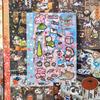 30sheets Kawaii Wind Chime Grass Diary M5 Sticker Book DIY Diary Scrapbook Aesthetic Stationery Stickers
