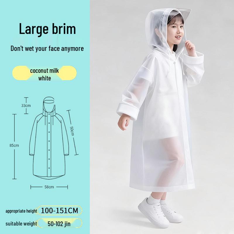 Reusable Full-Length Women's Raincoat for Outdoor Use