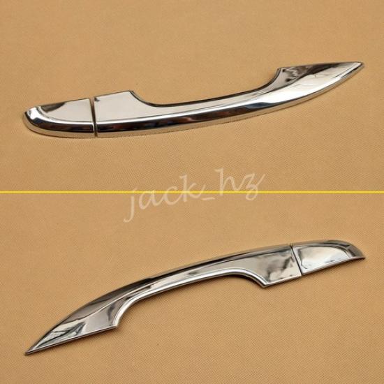 Chrome Door Handle Strip w/o Keyless Trim For Honda Accord 2018- Accessories