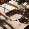 Reliable Exposed-Mounted Anti-pinch Wire Loop for Access Control Cable on Windows & Doors