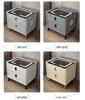 Smart Bedside Table with Storage - Compact Bedroom Cabinet