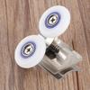 Shower Door Rollers,   Top Bottom Shower Door Wheels Sliding Rollers Replacement 26mm Zinc Alloy for Most Enclosures, Cabins and   Cabin Enclosu