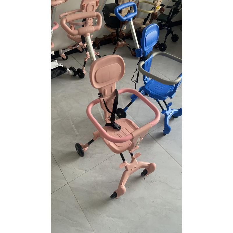 Comfortable, Lightweight Foldable Two-Way Baby Stroller - Infant Four-Wheel Design