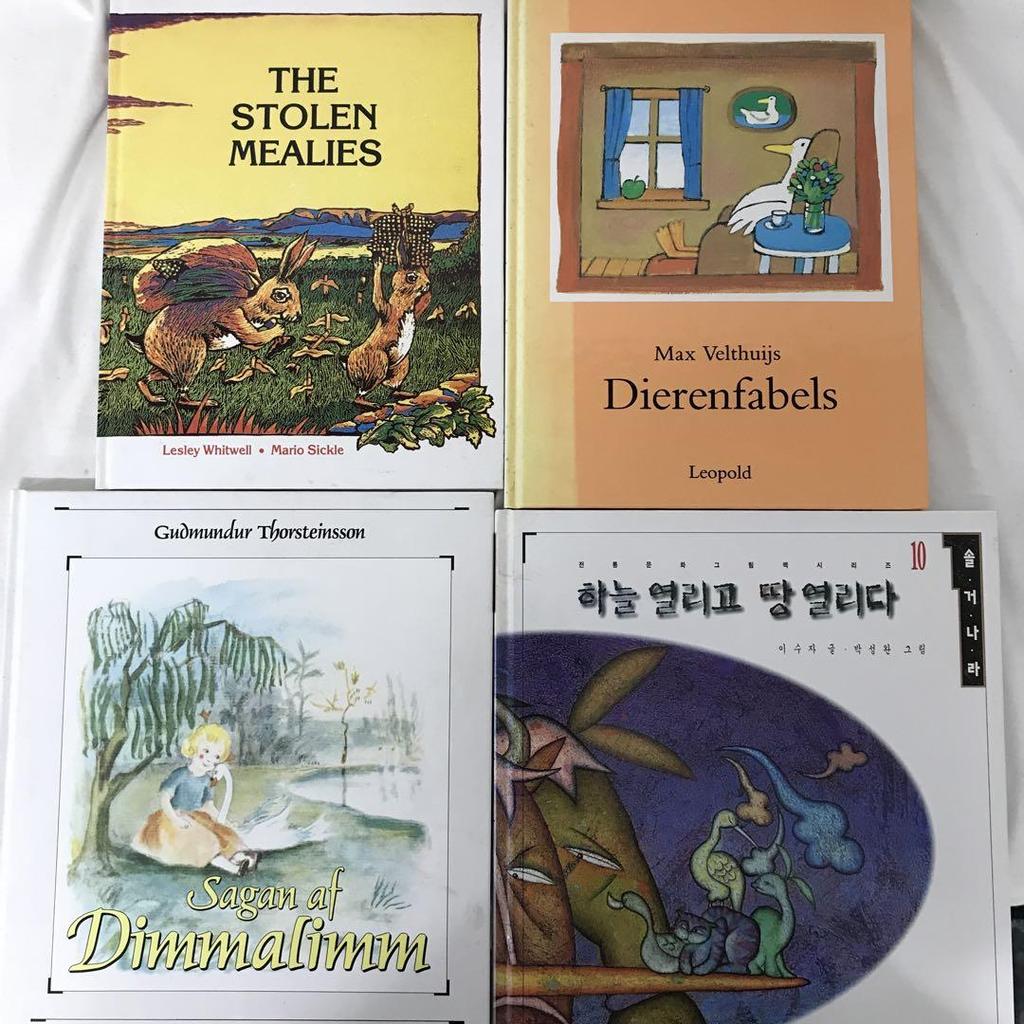 [USED] 14 Foreign Picture Books English Foreign Books