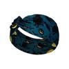 Wide Edge Knot Elastic Turban Soft Halloween Printed Headband  Hair Accessories
