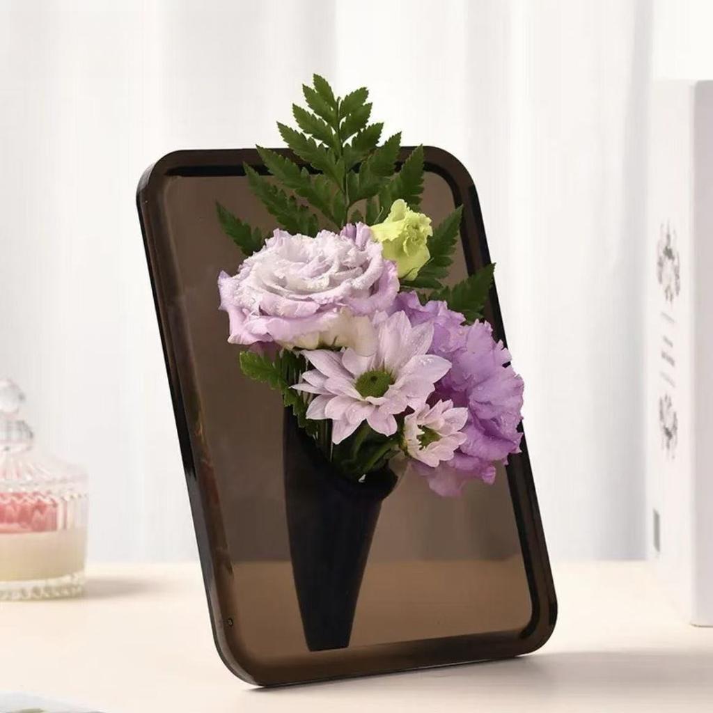 1Pc Light Luxury High-end Hydroponic Flower Arrangement Photo Frame Vase