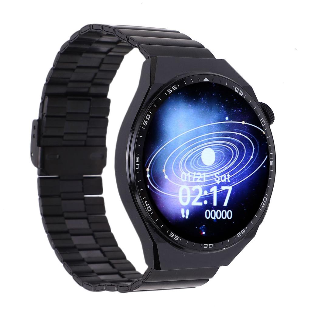 Smartwatch BT 1.55in Round LCD Display Full Touch SOS Message Reminder Sports Watch Fitness Tracker