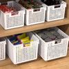 Sundries Organizer: Plastic Storage Basket for Snacks, Toys, Books, and More