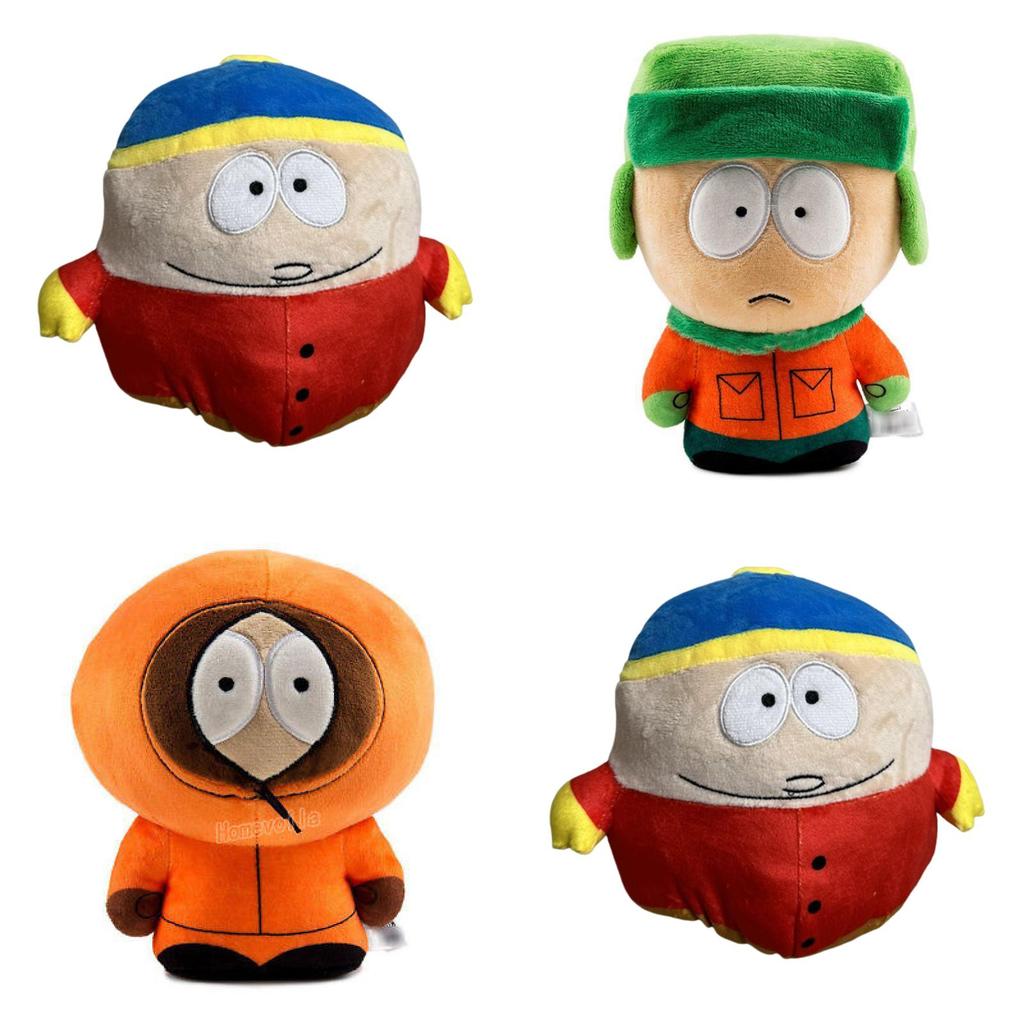 South Park Keychain With Kyle Cartman And Kenny Plush Toys