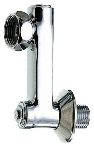 SANEI Eccentric Pipe with Flow Adjustment, Built-in Strainer, 70mm Length, 1 Piece, U3-6X-70