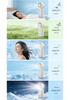 Turbo High-Speed USB Rechargeable Handheld Fan with 100-Speed Digital Display for Outdoor Cooling