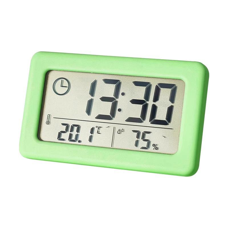 Mini Desktop Digital Clock with Thermometer and Hygrometer