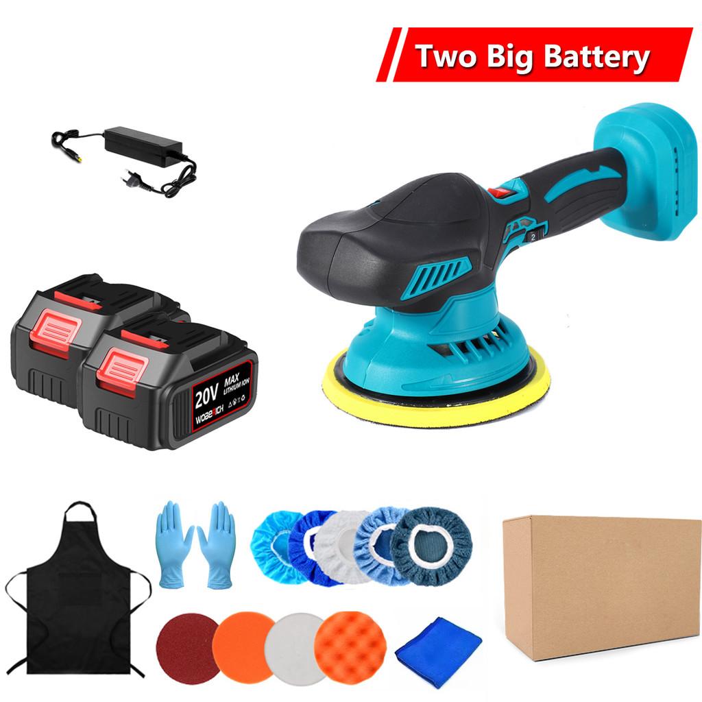Portable Car Polishing Waxing Machine Rechargeable Automobile Car Polishing Sealing Glaze Machine Cordless Electric Car Polisher