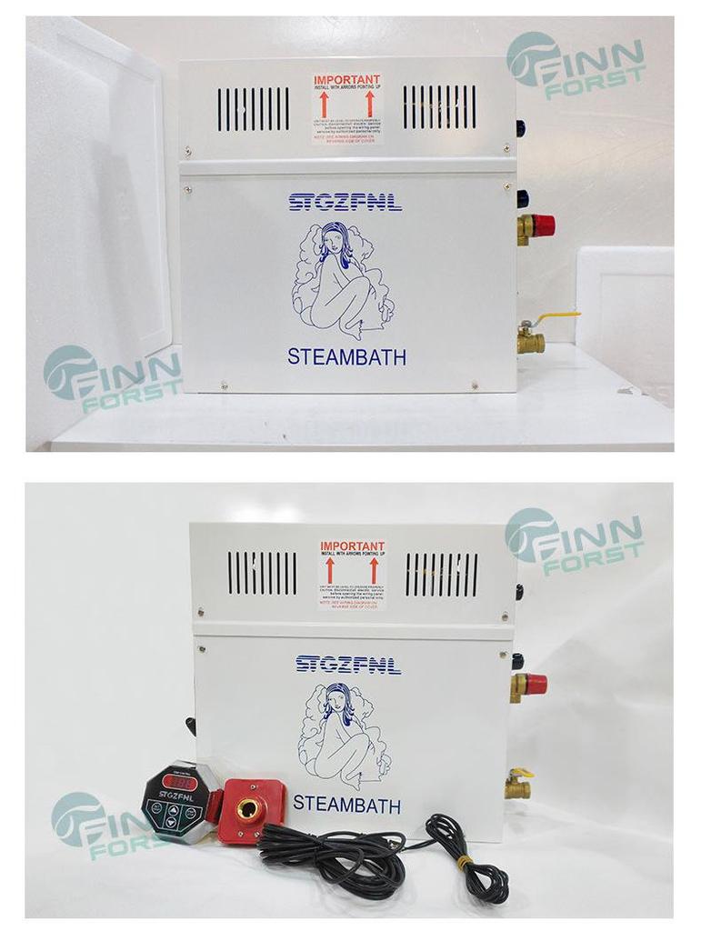 Commercial Electric Steam Generator for Sauna Rooms - Fully Automatic Household Steam Machine