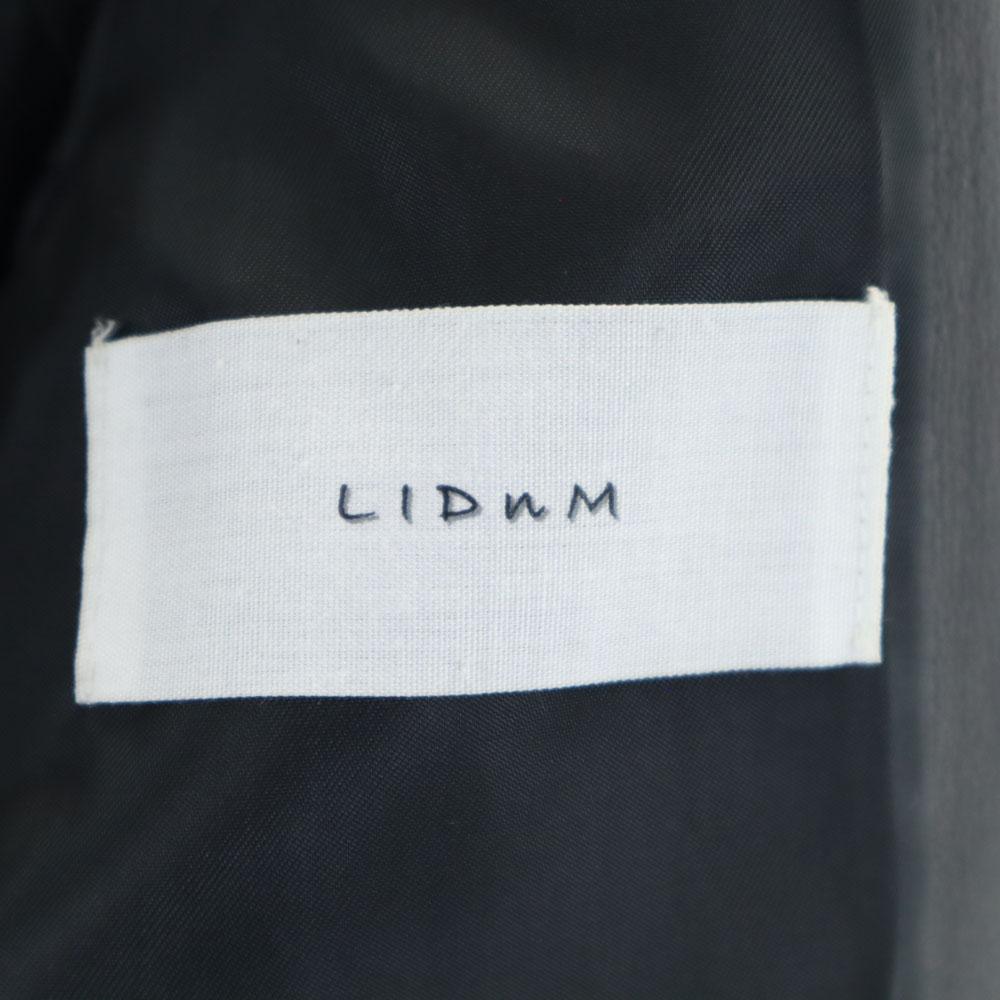 LIDNM made in Japan leather jacket L black Blouson Men's Used