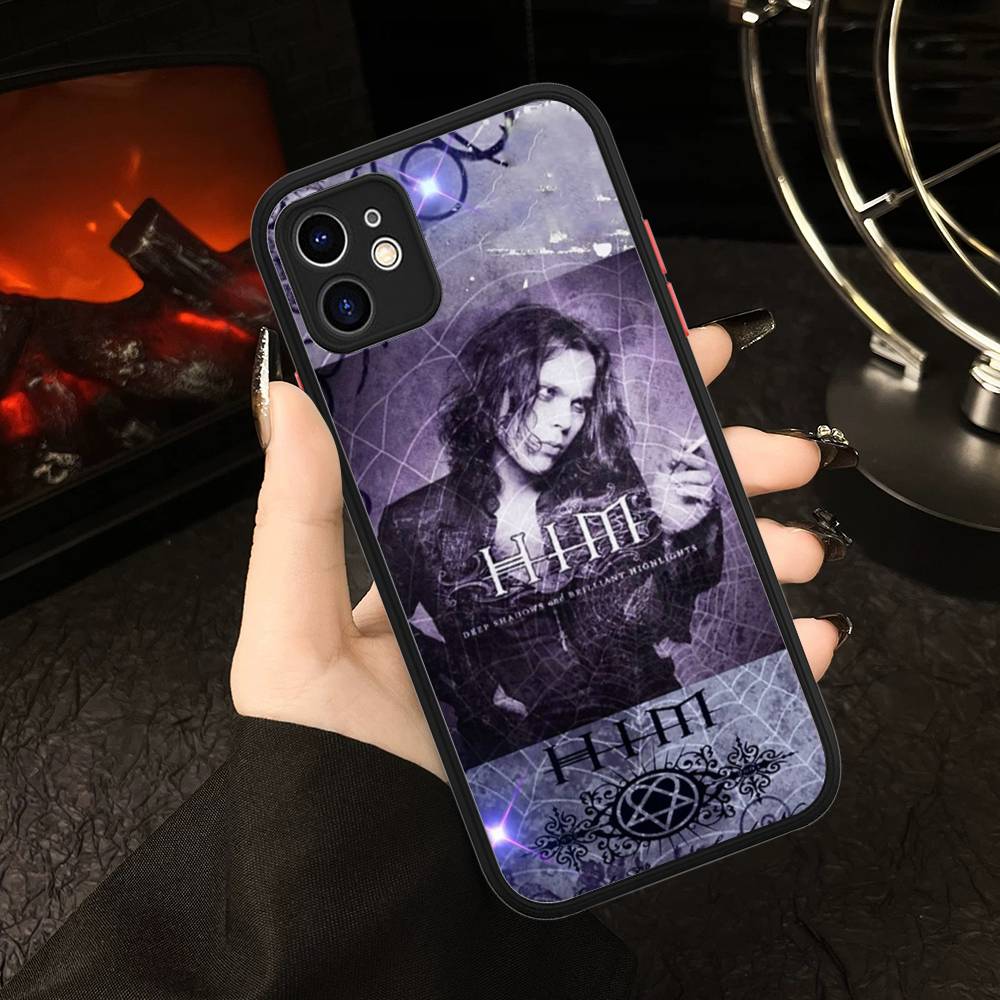 Band His Infernal Majesty Phone Case For IPhone 11 12 13 14 15 16 Pro Plus X XS MAX Matte Bumper Shockproof Cover