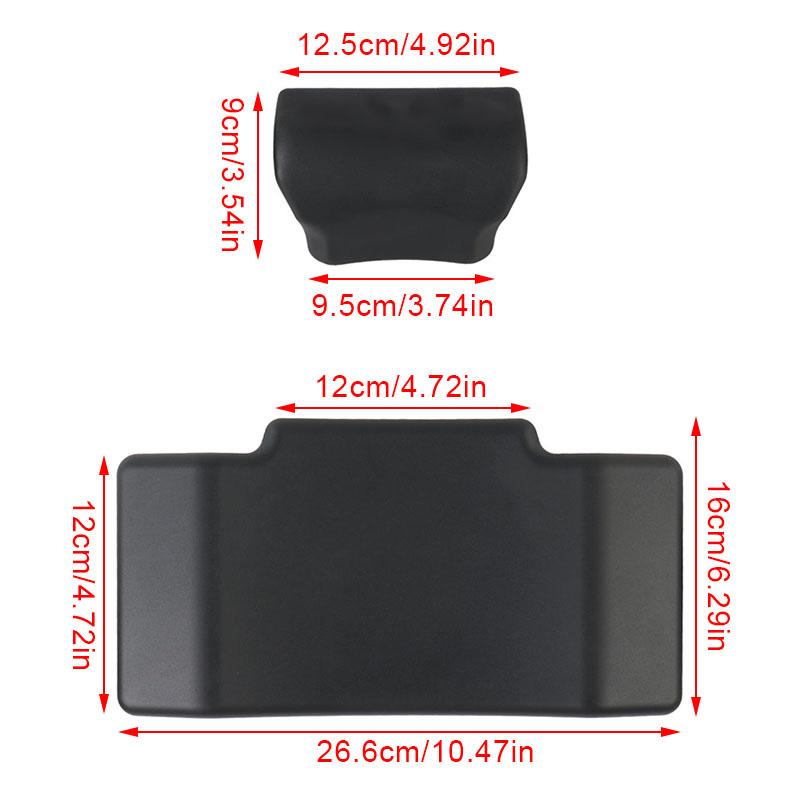 

1 шт. Черный чехол из полиуретановой губки для спинки мотоцикла, защитная подушка для спины пассажира, подушка для заднего чехла, универсальные аксессуары для мотоциклов A5