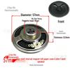 57mm Iron Shell 5W 8 Ohm Loud Magnet Speaker with Full Paper Cone for Radio Broadcast