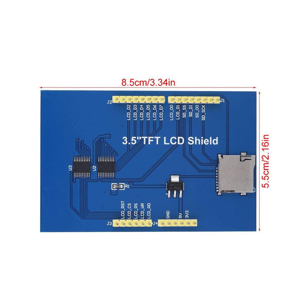 3.5" 3.5 Inch 480x320 TFT LCD Touch Screen Module ILI9488 LCD Display for Arduino MEGA2560 Board With/without Touch Panel