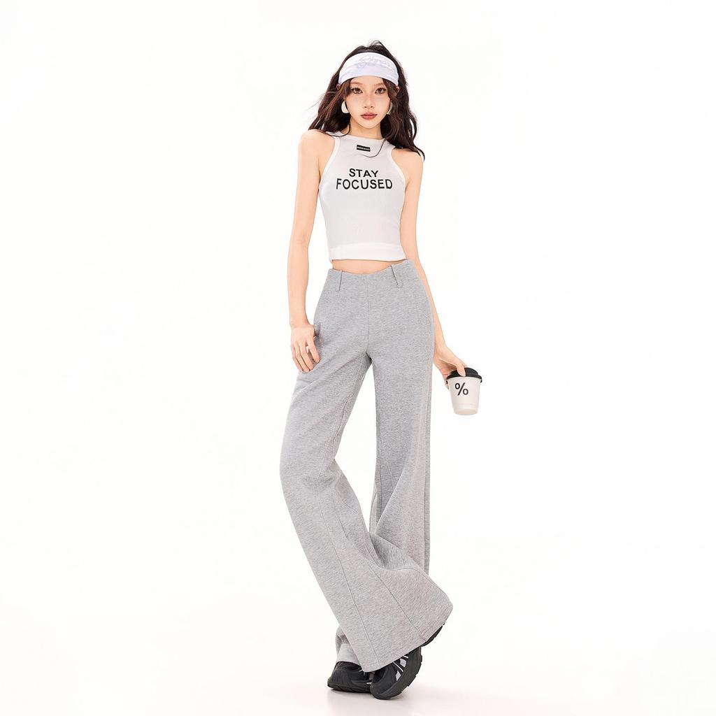 Women's High Waist Slim Fit Micro Flare Casual Pants - Spring Comfort