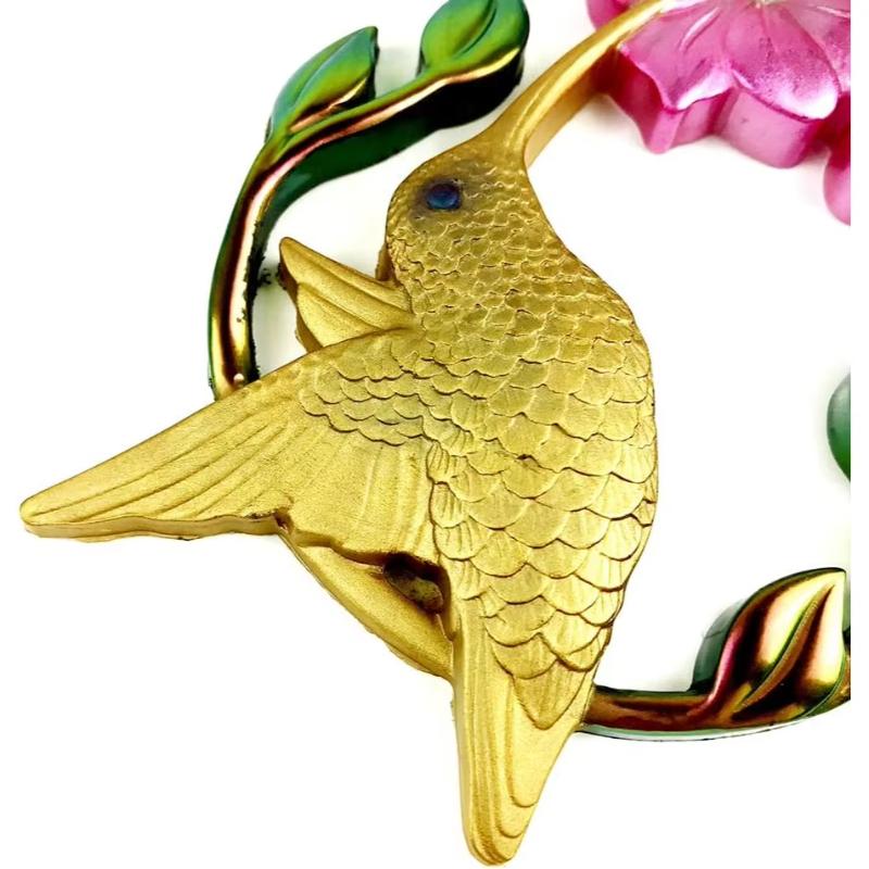 Kolibri Epoxidharzform,große Tier Silikonharzform,Halloween Dekorationsform Wandbehang,Heimdeko,Weihnachtsgeschenk