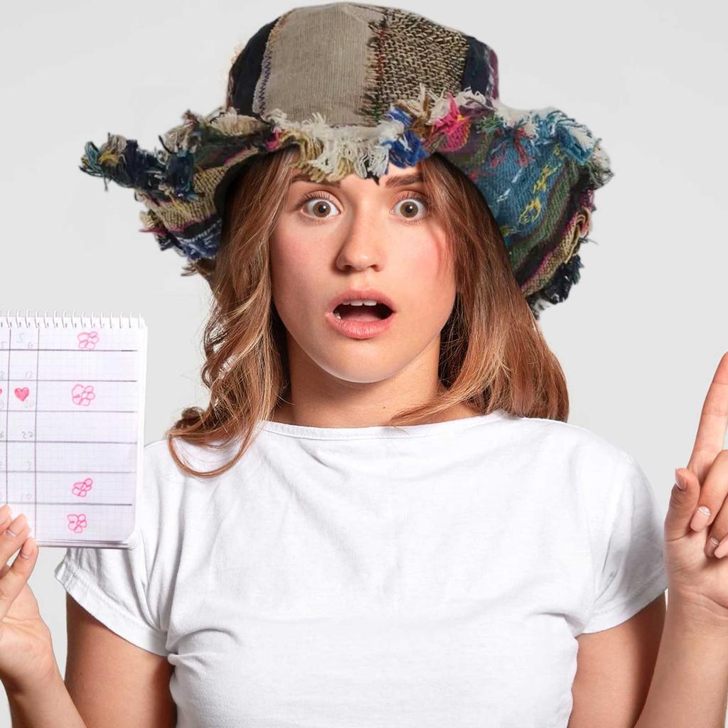 Colorful Hemp Hat With Hidden Pocket