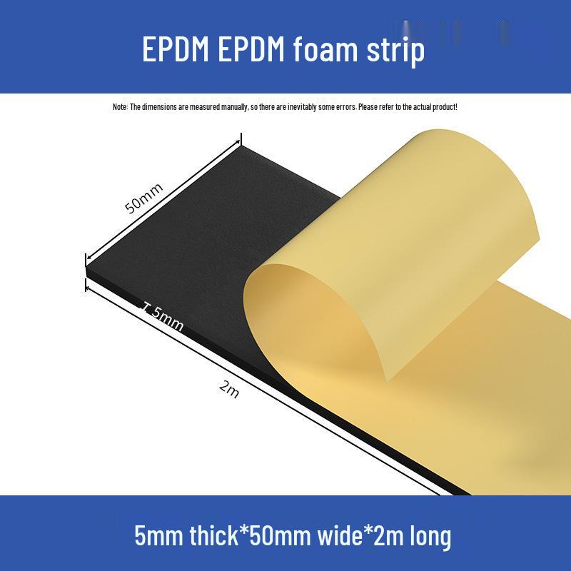 Self-adhesive EPDM Foam Sealing Strip for Cabinets and Electrical Boxes