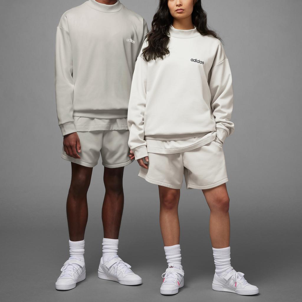 Adidas Originals Adidas Basketball: Chapter 1 Sweat Crew Unisex Sweatshirt Metal-Grey IA3435