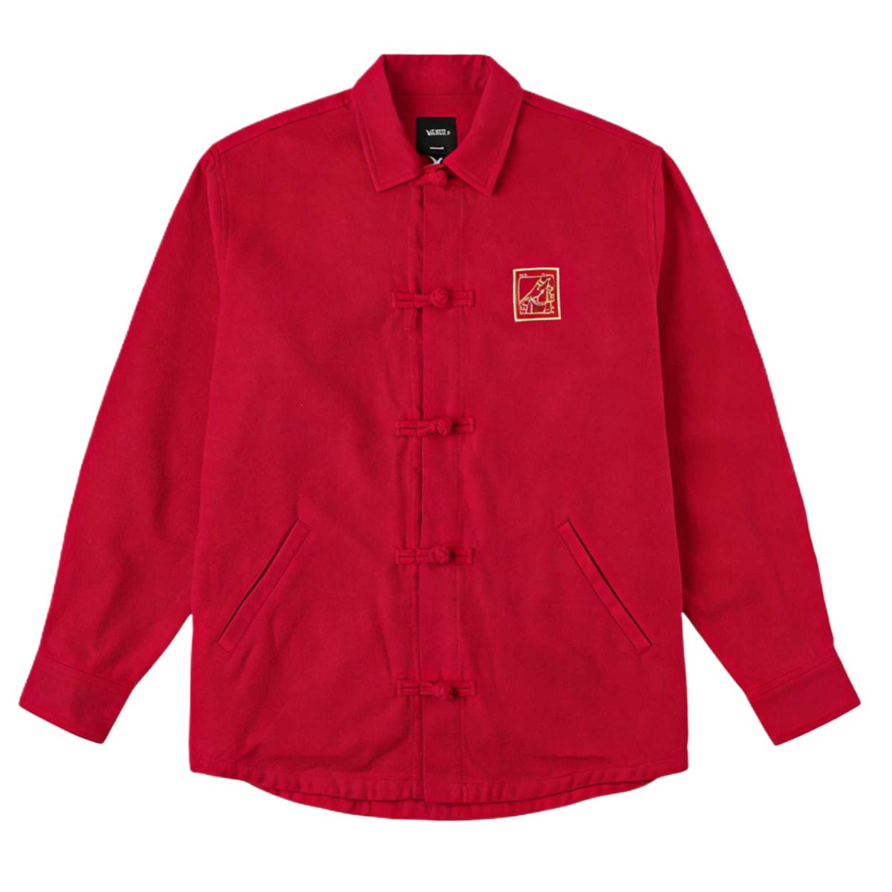 Vans BOLIN Shirts Unisex Red Lapel Moderate Other VN000W5614A- M