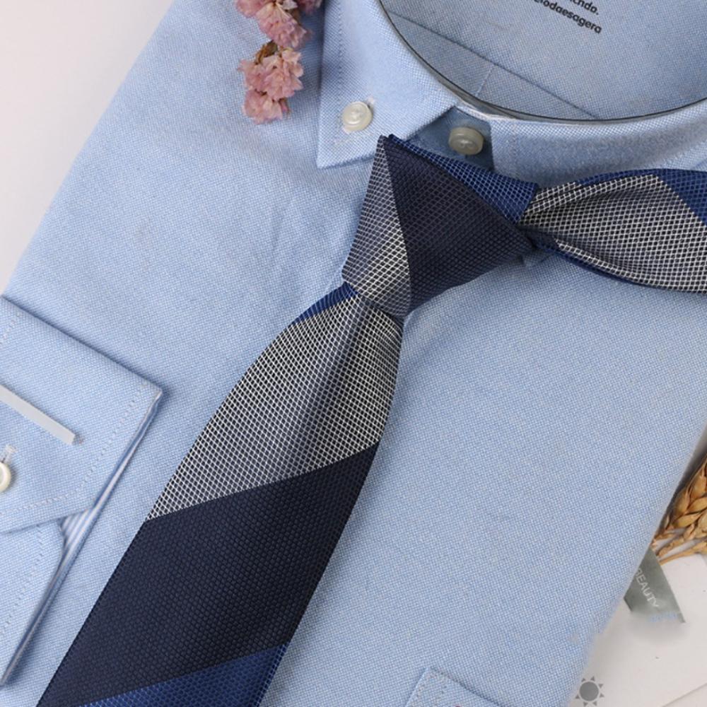 Adjustable Jacquard Floral Tie Soft Striped Knitted Tie  Suit Accessories