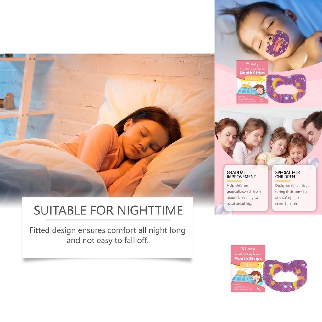 Wiieey Children Sleep Patches Comfortable Mouth Closure Patches For Snoring Prevention