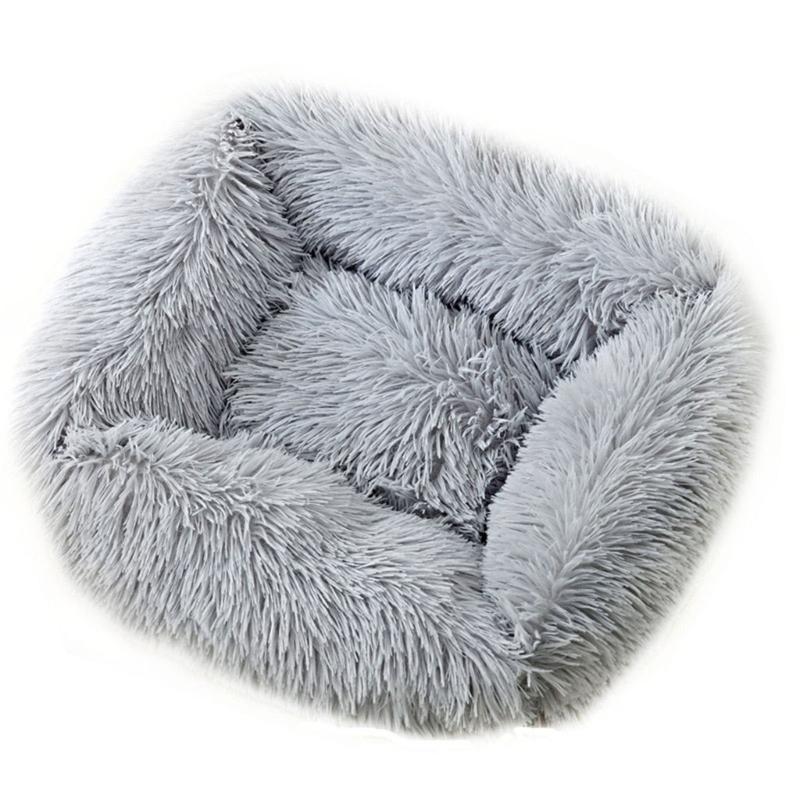 Creative Pet Bed Thicken Nest for Dogs and Cats Soft Plush Rectangular Sofa