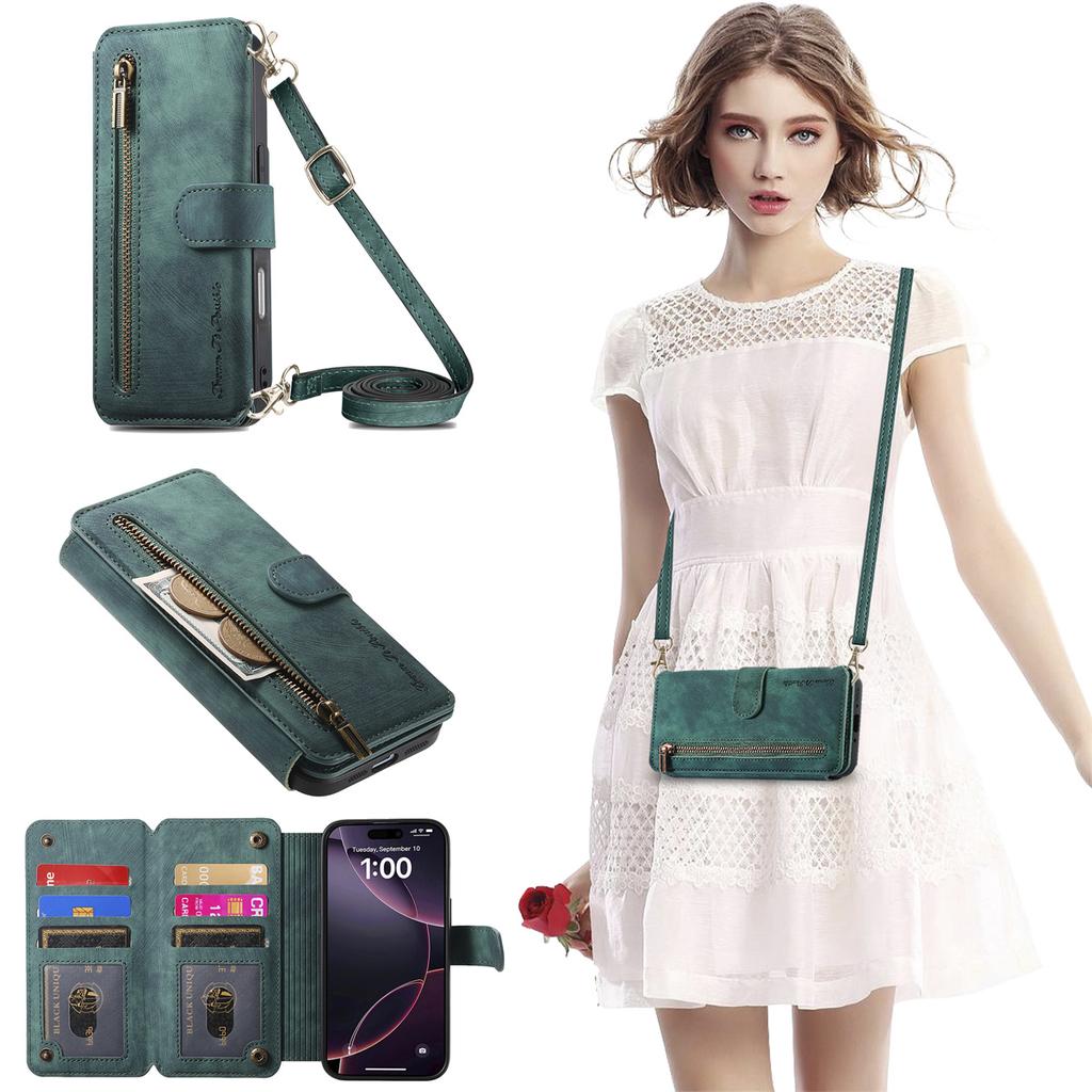 4-in-1 Wallet Case for Motorola series.G Stylus/G Play/G Power/G85/G45/G34/G35/G55...(Protector, Card Holder, Crossbody Bag, Stand)