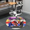 1PC Power Rangers Office Round Rug, Non-slip, Soft and Durable Office Rug for Interior Decoration, Perfect for Office yy250915057